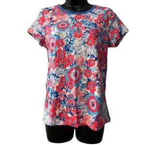 Lilly Pulitzer | Floral Seashell Tee | L